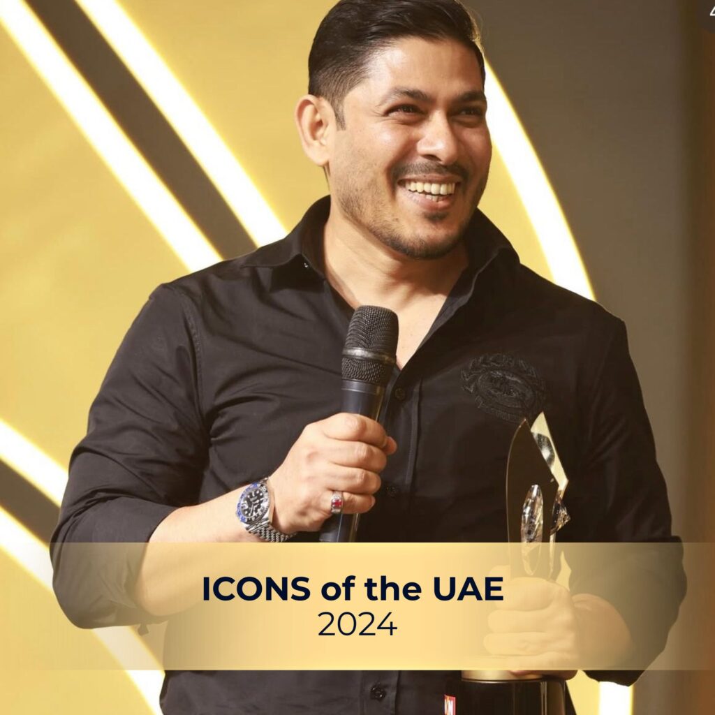 Rassal Ahmed, Founder and CEO of RAG Holdings, leading business innovation and entrepreneurship in Dubai.