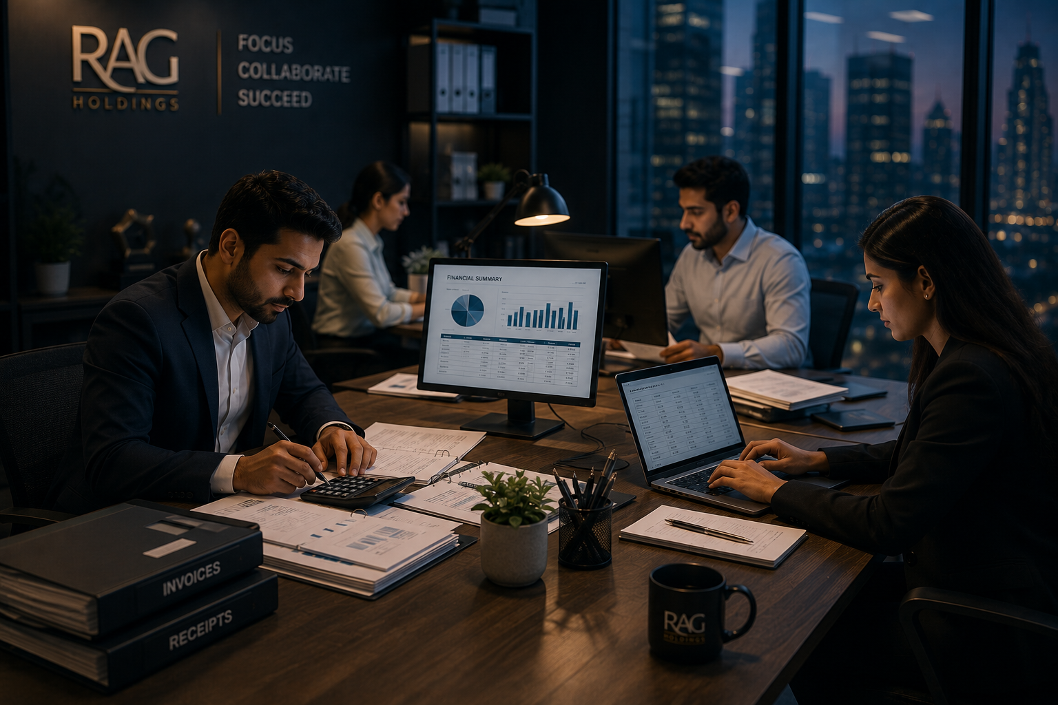 Accounting and Bookkeeping Services Dubai for startups and SMEs | RAG Holdings