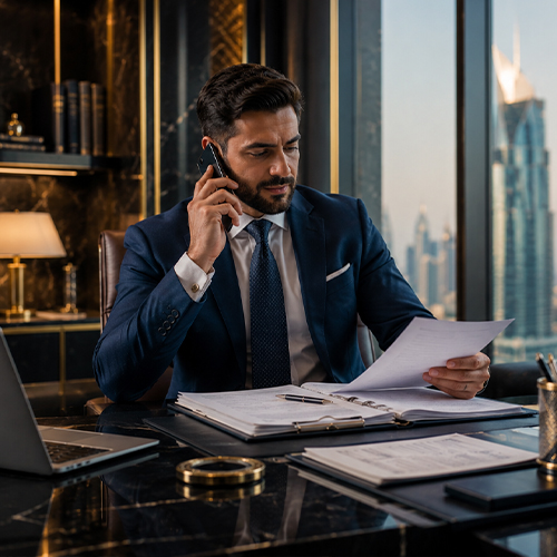 Business Setup Consulting for corporate banking, visas, and office solutions