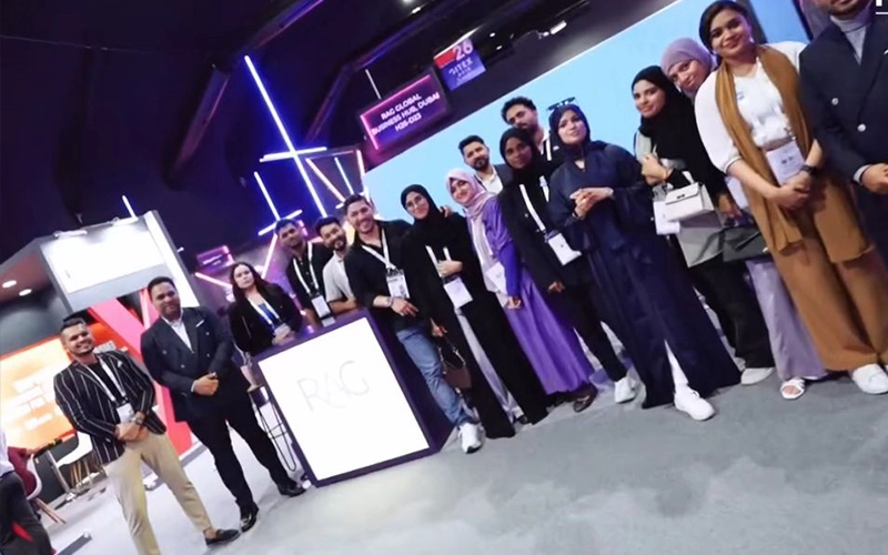 Businesses exploring opportunities at GITEX Global 2024 with RAG Global Business Hub